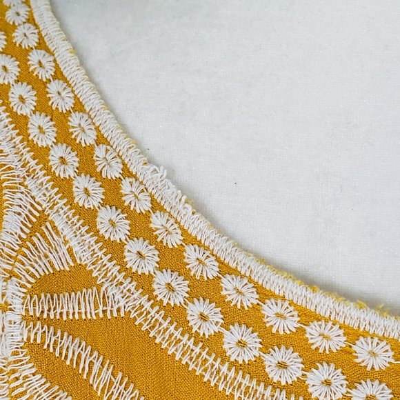 Solitaire for Anthropolgie Embroidered Boho Peasant Blouse (size S) - Picture 11 of 12